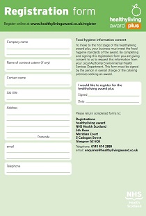 healthyliving award plus registration form healthyliving award plus registration form